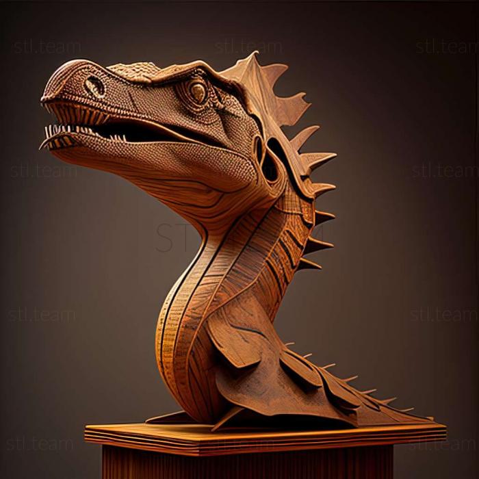3D model Liaoningosaurus (STL)